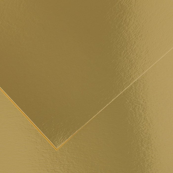 CARTULINA GUARRO 50X65 280GRS METALIZADA ORO | 25 UNIDADES | (GUARRO & CANSON) Imagen principal del producto