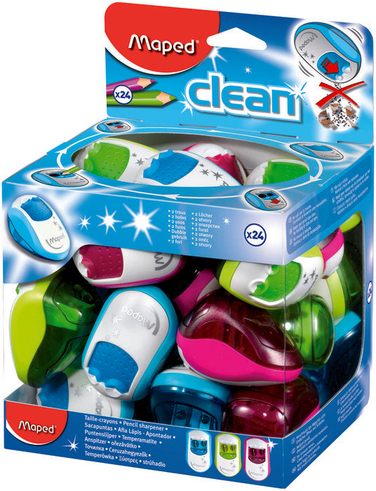 EXPOSITOR 24 AFILALAPIZ MAPED CLEAN 2 USOS DEPOSITO | 24 UNIDADES | (MAPED) Imagen principal del producto