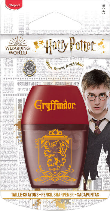 Blister 1 Afilalápiz con Depósito 1 Orificio Harry Potter MAPED Imagen principal del producto