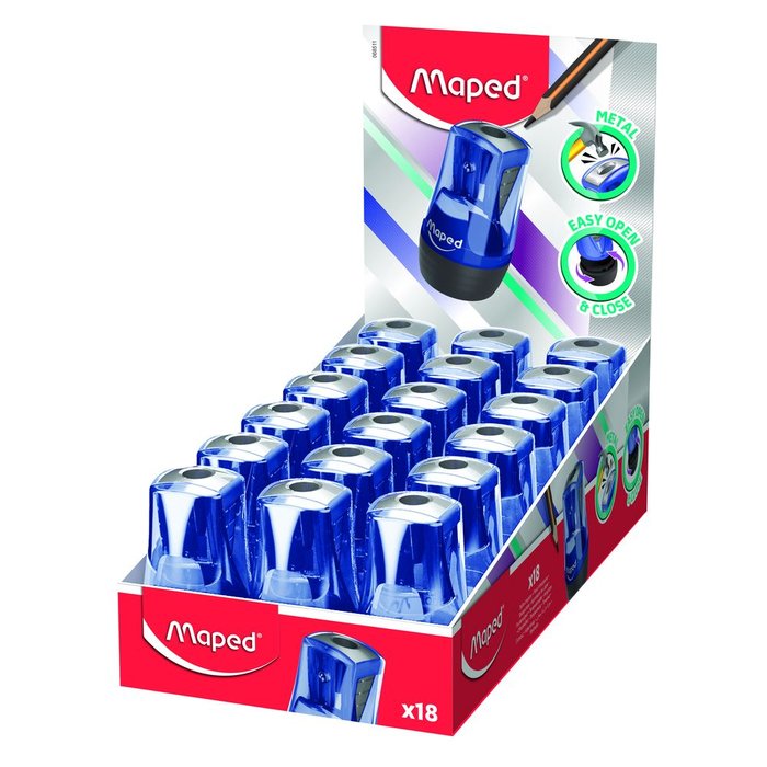 EXPOSITOR 18 AFILALAPIZ MAPED 1 USO TONIC METAL | 18 UNIDADES | (MAPED) Imagen principal del producto