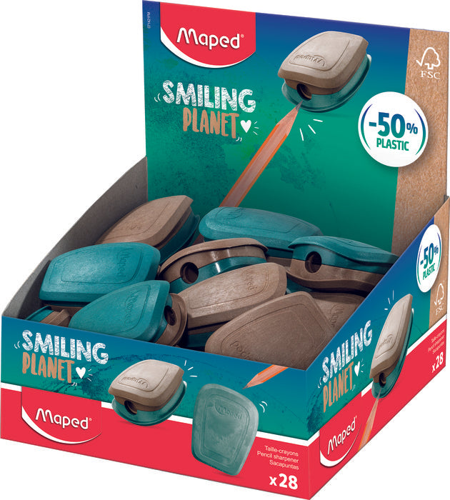 EXPOSITOR 28 AFILALAPIZ MAPED 1 USO SMILING PLANET FSC MIX | 28 UNIDADES | (MAPED)