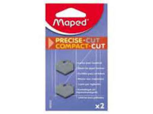 RECAMBIO CUCHILLAS MASSICOT BLISTER 2 UNIDADES | 1 UNIDADES | (MAPED)