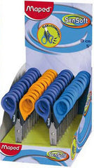 EXPOSITOR 24 TIJERA MAPED 13CM SENSOFT | 24 UNIDADES | (MAPED)