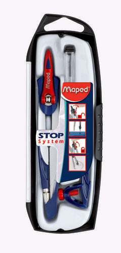 COMPAS MAPED STOP SYSTEM C/ADAPTADOR 3PIEZAS | 1 UNIDADES | (MAPED) Imagen principal del producto