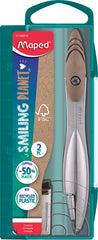 COMPAS MAPED STUDY + ESTUCHE DE MINAS SMILING PLANET FSC MIX | 1 UNIDADES | (MAPED)