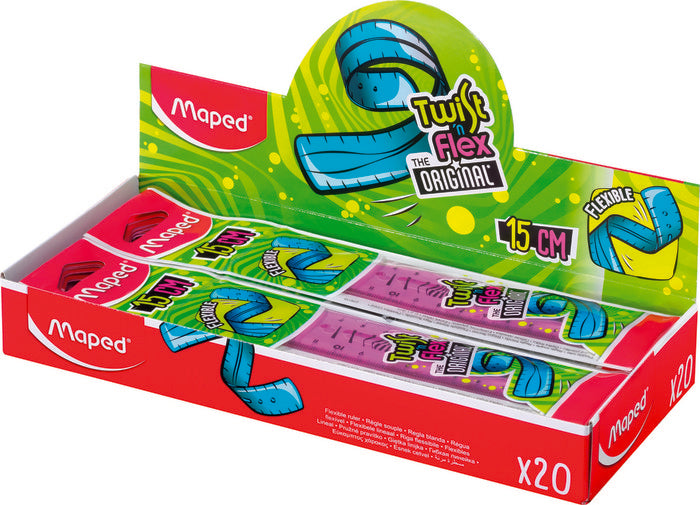 ✅ REGLA MAPED 15CM TWIST'N FLEXIBLE Imagen principal del producto