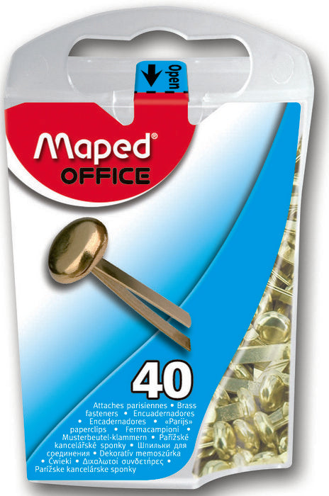 ENCUADERNADORES 17MM X40 CAJA | 12 UNIDADES | (MAPED) Imagen principal del producto