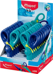 EXPOSITOR 20 TIJERA MAPED KIDIPULSE 12 CM SIMETRICA | 20 UNIDADES | (MAPED)