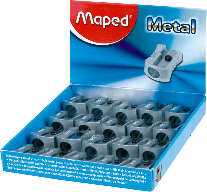 AFILALAPIZ MAPED METAL 1 USO | 20 UNIDADES | (MAPED) Imagen principal del producto