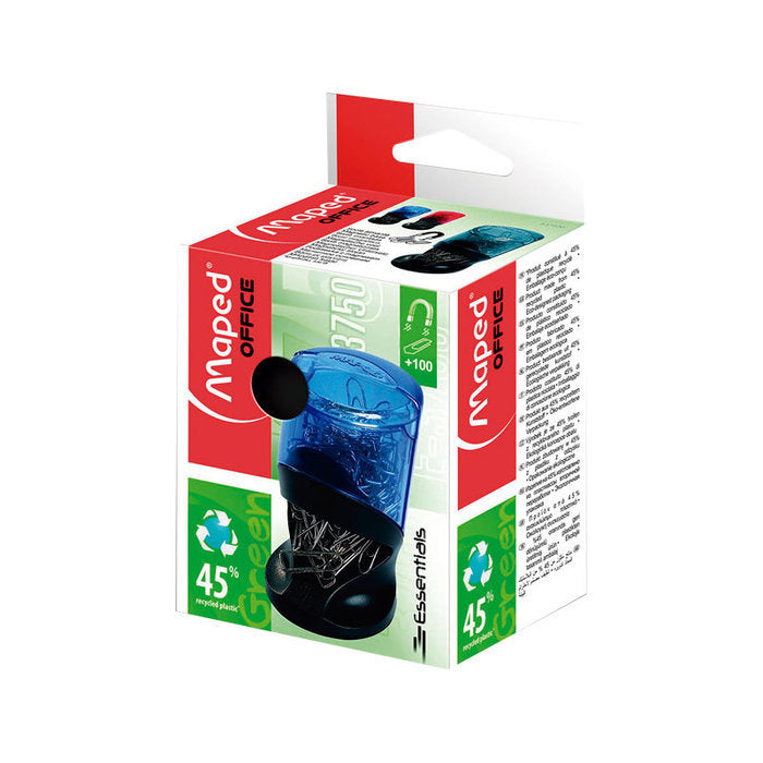 PORTACLIPS MAPED IMANTADO NEGRO | 1 UNIDADES | (MAPED) Imagen principal del producto