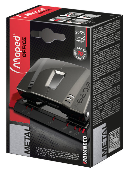 TALADRADORA MAPED ADVANCED TAUPE 20/25H 2O CAJA | 1 UNIDADES | (MAPED)