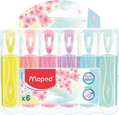 Marcador Classic Pastel 6 Unidades | Maped | Pack 1 Unidades