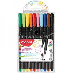 Rotulador Maped Est/10 Graph Peps 0,4Mm Surtidos | Maped | Pack 1 Unidades