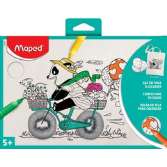 BOLSA TELA MAPED PARA COLOREAR | MAPED