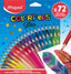 LAPIZ MAPED COLOR'PEPS STAR FSC 72 COLOR SURTIDO ESTUCHE CA | 1 UNIDADES | (MAPED)