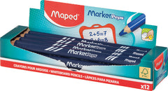 LAPIZ MAPED MARKER PEPS PIZARRA AZUL | 12 UNIDADES | (MAPED)
