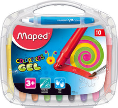 CERA MAPED COLOR PEP GEL ACUARELABLE 10 COLORES SURTID | 1 UNIDADES | (MAPED)