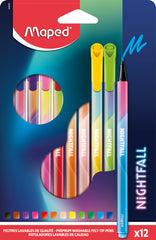 Rotulador Maped Punta 2,5 Mm Triangular 12 Colores Surtidos | Maped | Pack 1 Unidades