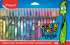 Rotulador Maped Monster 24 Colores Surtidos | Maped | Pack 1 Unidades