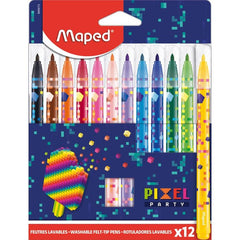 Rotulador Maped Pixel Party 12 Colores | Maped | Pack 12 Unidades