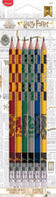 Blister 6 lápices de grafito HB con goma Harry Potter MAPED