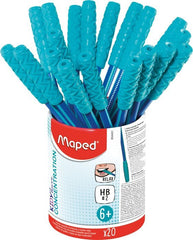 BOTE 20 LAPIZ DE GRAFITO HB GOMA + ADAPTADOR LAPIZ TOPPER | 20 UNIDADES | (MAPED)