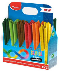 LAPIZ MAPED INFINITY SCHOOL PACK 72 COLORES | 1 UNIDADES | (MAPED)