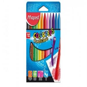 Cera Maped Colorpeps Plasticlean 12 Colores Surtidos