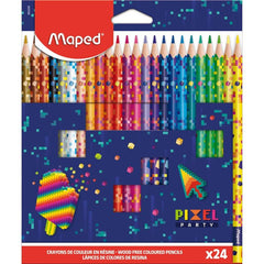 LAPIZ MAPED PIXEL PARTY 24 COLORES | 1 UNIDADES | (MAPED)
