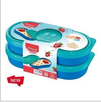 TUPPER PARA ALIMENTOS CONCEPT KIDS AZUL 2 DE 150ML | MAPED | 1 UNIDAD | 3154148709039 Imagen principal del producto