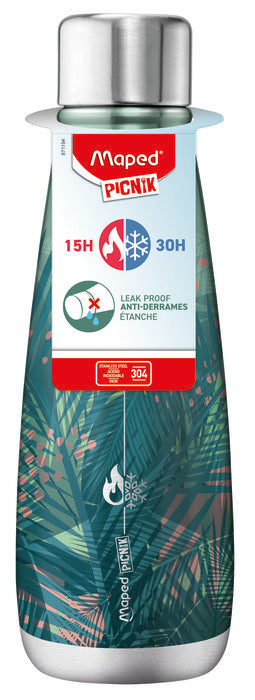 BOTELLA TERMICA CONCEPT ADULTO AISLADA 500ML TROPICAL | MAPED | 1 UNIDAD | 3154148711940