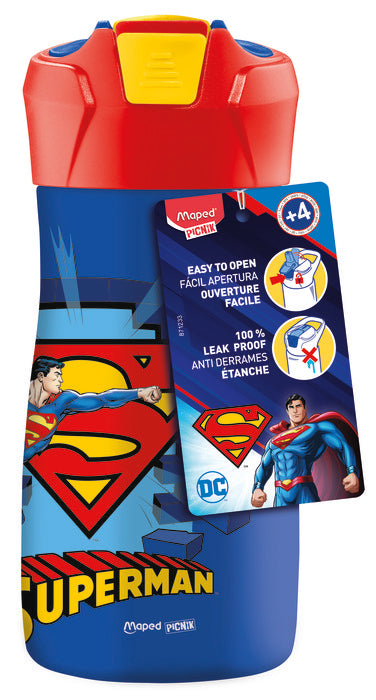 BOTELLA TERMICA ACERO INOXIDABLE 430ML SUPERMAN | MAPED | 1 UNIDAD | 3154148712336 Imagen principal del producto