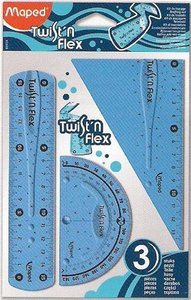 JUEGO REGLAS MAPED TWISTN FLEX 3PZAS | 1 UNIDADES | (MAPED) Imagen principal del producto