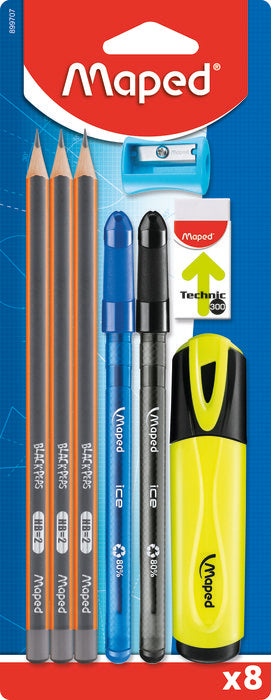 Set 8 Piezas Kit Escritura Maped