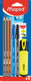 Set 8 Piezas Kit Escritura Maped
