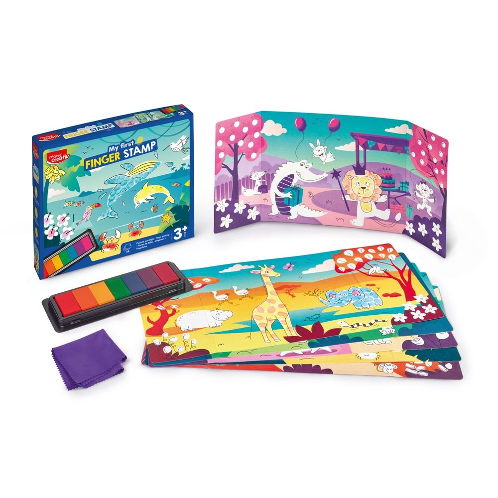 Mi Primer Kit para Sellar con los Dedos Maped