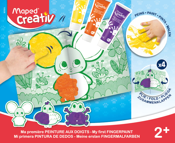 Set Creativ Early Age Pintura de Dedos MAPED Imagen principal del producto