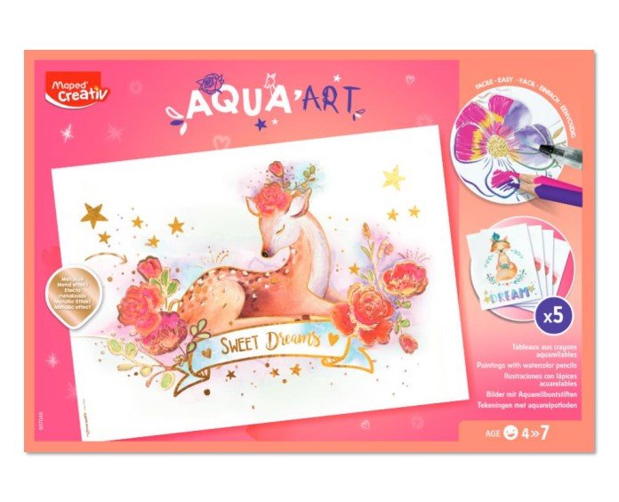 MAXI SET MAPED CREATIVE AQUA ART | 1 UNIDADES | (MAPED) Imagen principal del producto