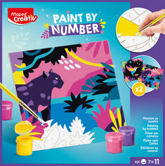 PINTAR POR NUMEROS JUNGLE LEOPARDO/PARAJO | MAPED | 1 UNIDAD | 3154149070862