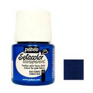 Pintura Setacolor Opaco Azul Cobalto 45 ml Marca PEBEO
