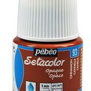 Pintura Setacolor Opaco 45 ml Canela Marca Pebeo Imagen principal del producto