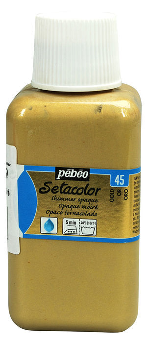 PINTURA SETACOLOR OPACO 250 ML ORO TORNASOLADO | PEBEO | 1 UNIDAD | 3167862960457