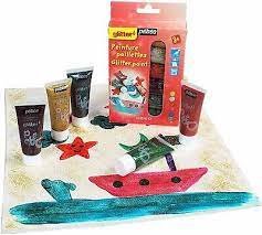Gel Purpurina Set Iniciacion 6 Tubos Pebeo