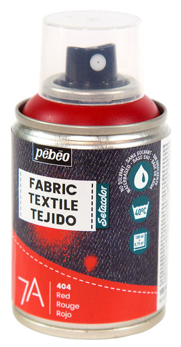 Pintura textil spray Rojo Pebeo 100ml