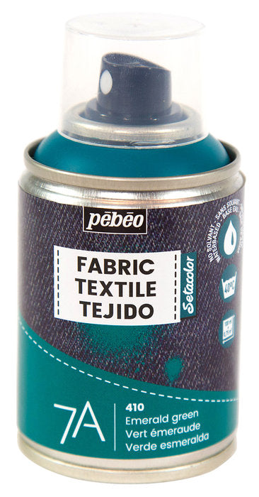 PINTURA TEXTIL 7A SPRAY 100ML VERDE ESMERALDA | PEBEO | 1 UNIDAD | 3167868054105