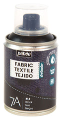 PINTURA TEXTIL 7A SPRAY 100ML NEGRO | PEBEO | 1 UNIDAD | 3167868054143