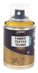 PINTURA TEXTIL 7A SPRAY 100ML ORO | PEBEO | 1 UNIDAD | 3167868054310