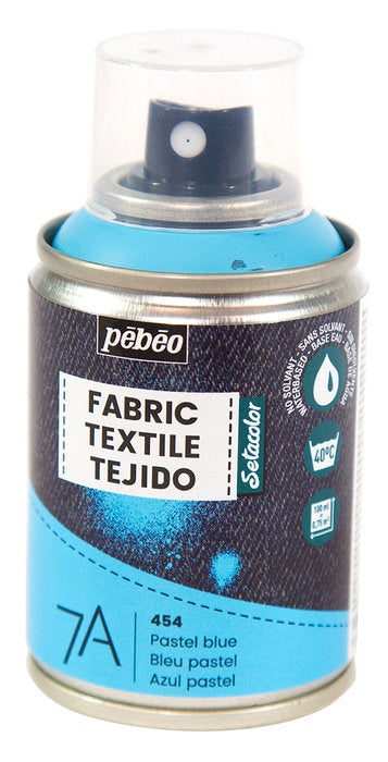 PINTURA TEXTIL 7A SPRAY 100ML AZUL PASTEL | PEBEO | 1 UNIDAD | 3167868054549