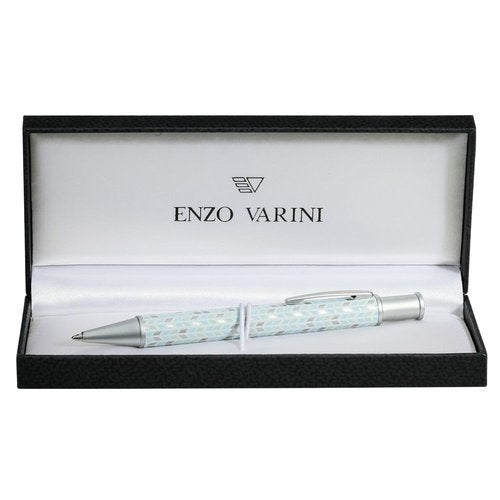 Boligrafo Enzo Varini Palazzo Zucchero Azul Claro