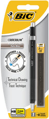 PORTAMINAS BIC CRITERIUM 2MM RF BLK BL1+LD 8755831 | 1 UNIDADES | (BIC)